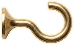 A brass hook